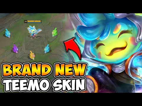 SPACE GROOVE TEEMO IS THE NEWEST TEEMO SKIN AND IT'S AMAZING (JELLO SHROOMS)