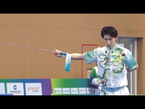 Cha Susheng's 1st place jianshu - 14th All China Games: Wushu Taolu