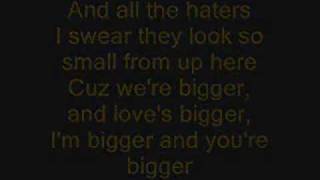 Justin Bieber - Bigger Lyrics