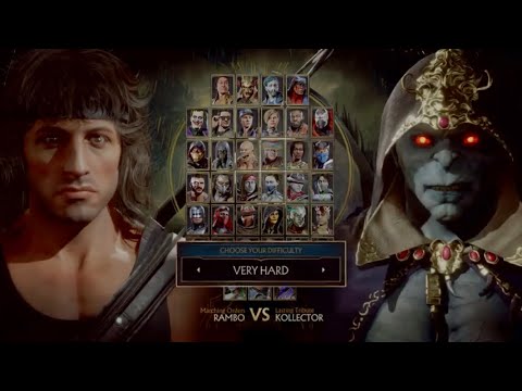 Mortal Kombat 11: Rambo vs. Kollector (Very Hard)