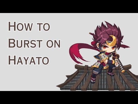 [Maplestory] Hayato Burst Guide & Bossing Showcase (w/ Skill Sequence)