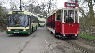 Heaton Park Tramway Blackpool 619 Launch 26th March 2023.