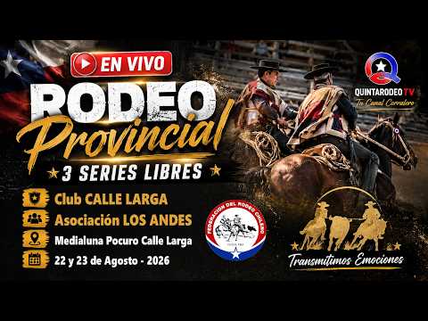 1° SERIE LIBRE / Club Calle Larga, Asociación Los Andes 22 y 23 Agosto 2026
