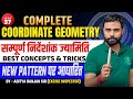 Day 37 COMPLETE COORDINATE GEOMETRY SSC 2025 NEW PATTERN ADITYA RANJAN SIR Cordinategeometry