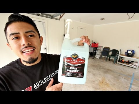 Meguiar's Hyper Dressing Review- How To Dress Rubber and Plastic