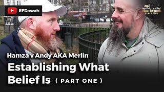 Video: Reality is an illusion. Belief in reality is a dangerous delusion - Hamza Myatt vs Andy The Merlin 1/2