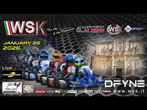 WSK SUPER MASTER SERIES - ROUND 1