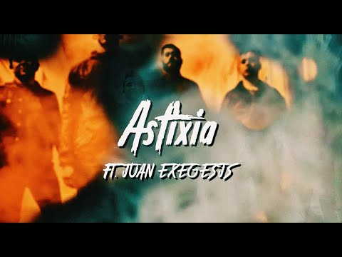 Betrayal Of Angels Ft Juan Exegesis - Asfixia (Video Lyrics) online metal music video by BETRAYAL OF ANGELS