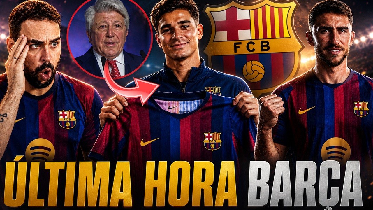 🚨ÚLTIMA HORA BARÇA: ¡ATLETI sobre JULIÁN ÁLVAREZ! - FUTURO de LAPORTE DESVELADO