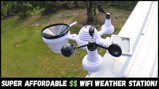 Very Affordable Vevor WIFI Weather Station!