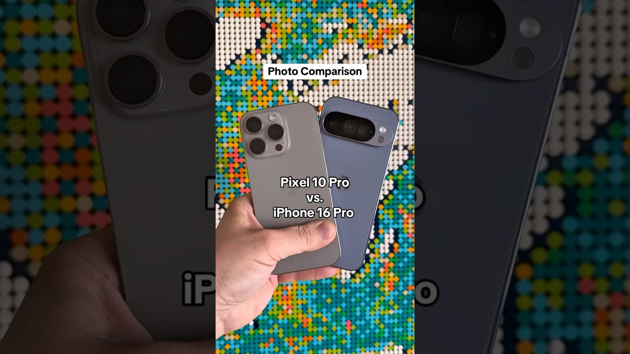 Photo Comparison: Pixel 10 Pro vs. iPhone 16 Pro