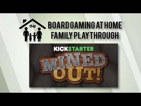 BoardGamingAtHome Family Playthrough of Mined Out!