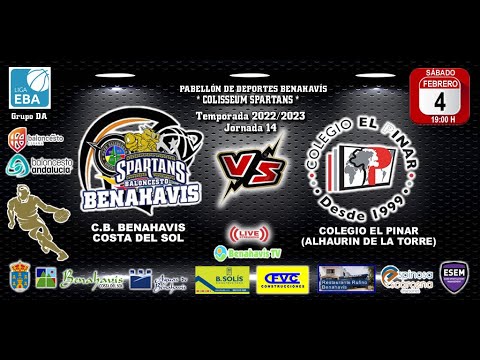 LIGA EBA DA T22_23 J14 CB BENAHAVIS COSTA DEL SOL VS CD COLEGIO EL PINAR