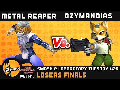 S@LT #29 | Metal Reaper (Sheik) vs Ozymandais (Fox) - Losers Finals - SSBM