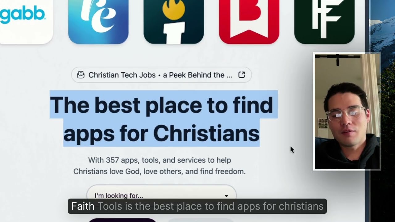 faith.tools demo video