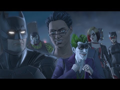 Batman & Vigilante Joker Vs Waller, Bane, Harley & Catwoman - Batman: The Enemy Within
