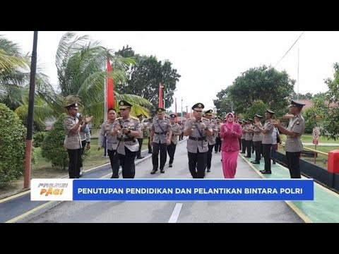 KAPOLDA KEPRI PIMPIN UPACARA PENUTUPAN DIKTUK BINTARA SPN POLDA KEPRI