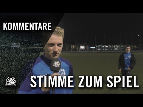 Die Stimme zum Spiel | Blau-Weiß Friedrichshain - 1. FC Traber Mariendorf (8. Spieltag, Kreisliga)