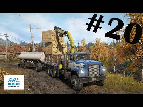 SnowRunner GamePlay Walkthrough Part 20 Winter Stores