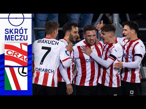 CRACOVIA - LEGIA | SKRÓT | WYGRANA DLA PROF. JANUSZA FILIPIAKA | Ekstraklasa 2023/24 | 2. kolejka