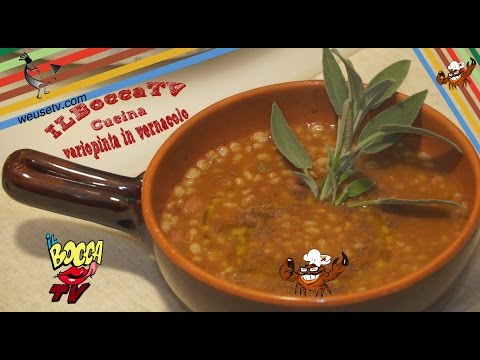 177 - Farro soup...you'll need a truckload of it! (A very rich first course with a rounded flavor)