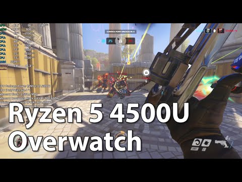 Ryzen 5 4500U Test - Overwatch