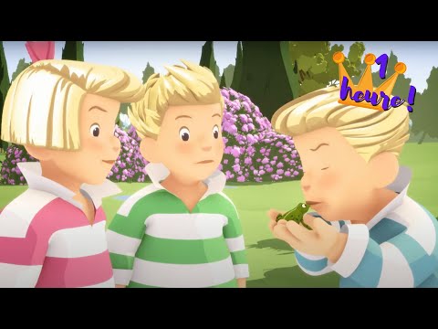 Les Triplés sont de véritables chevaliers et princesses 👑