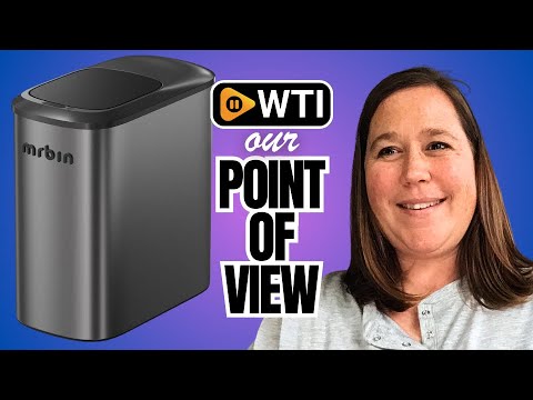 Stainless Steel Motion Sensor Bathroom Trash Can - WTI product video review