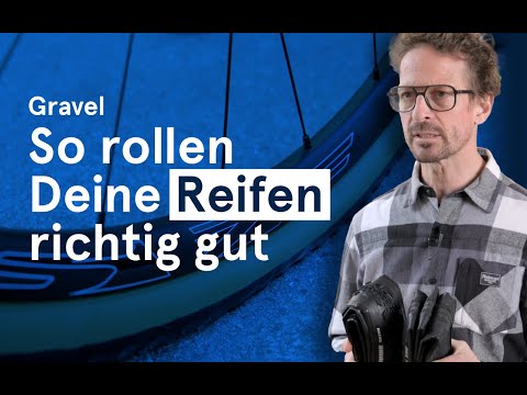 This is how your gravel tyres roll perfectly