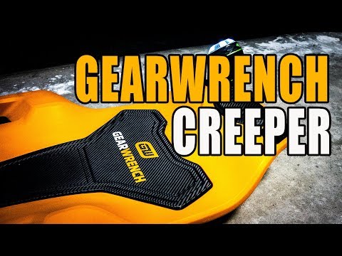 Gearwrench Composite Creeper - Comfortable with Features