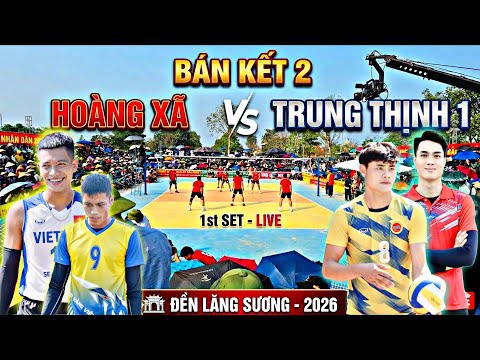 🔴 BÁN KẾT 2 : HOÀNG XÃ ( Mỏ Hồng , Quang Lô ) vs TRUNG THỊNH ( Bùi Cường , Dũng Nhỏ , Som No )