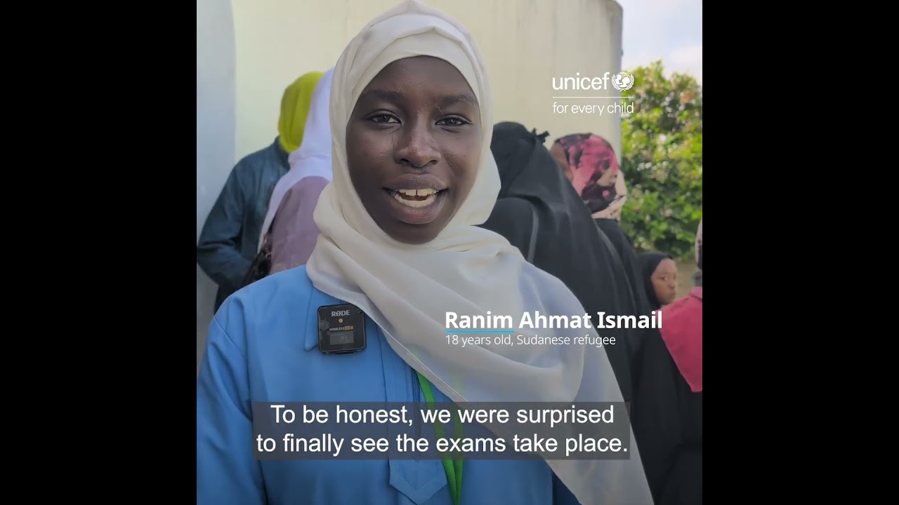 Close to 5,000 refugee students from Sudan finalize their Baccalaureate exams in #Chad. #refugees