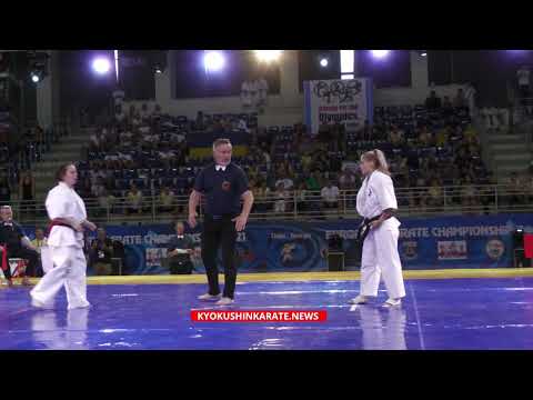 WKO EC 2021. 1/2 -55 Nika Jakobovic (Croatia, aka) - Anastasia Mikhalova (Germany)