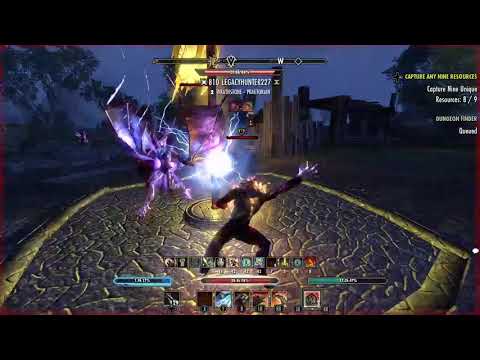 ESO Werewolf PVP - 1 on 1 with Pet Sorc