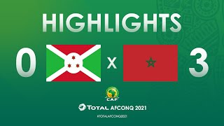 Replay Maroc Burundi