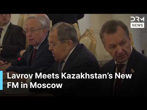 BREAKING NEWS: Russian FM Lavrov Hosts Kazakh FM Ermek Kosherbayev for Bilateral Talks | AC1G