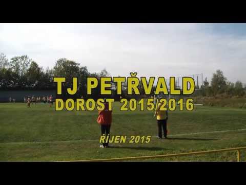 503 TJ PETŘVALD - dorost 2015/2016: sestřih říjen 2015