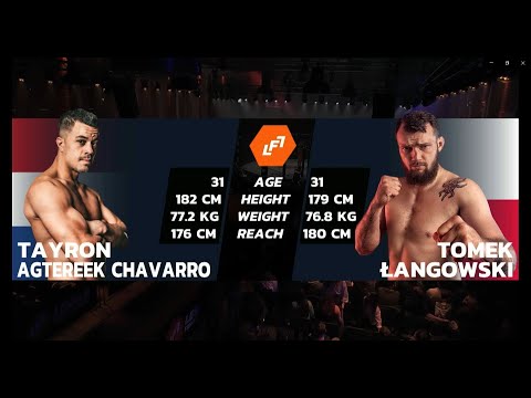 LFL 4 Full Fight: Tayron Agtereek Chavarro vs. Tomasz Łangowski