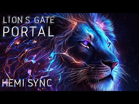 LIONS GATE PORTAL MEDITATION-Hemi Sync-Flow State-MBSR Music