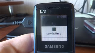 Samsung E1105F Calling has low battery