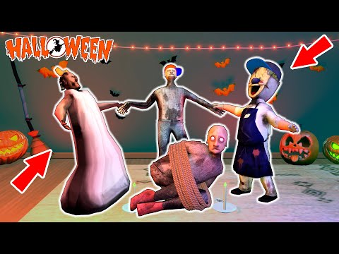 Witchcraft on Halloween vs Granny vs Ice Scream - funny horror school animation (p.85)