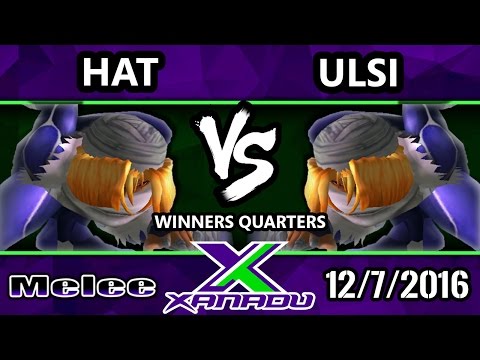 S@X 179 - Hat (Sheik) Vs. Ulsi (Sheik) - SSBM Winners Quarters - Smash Melee