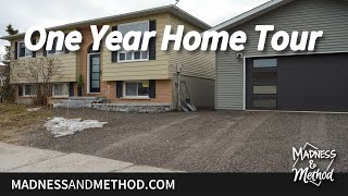 One Year Home Tour (of our Raised Ranch)