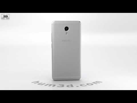 Meizu M5 Note Silver 3D model by 3DModels.org