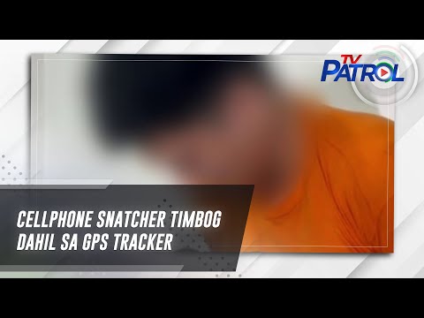 Cellphone snatcher timbog dahil sa GPS tracker TV Patrol