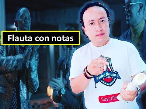 Marc Anthony, Will Smith, Bad Bunny - Está Rico (Flauta dulce con notas)