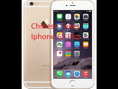 Chinese Apple Iphone 6S plus Fake - Review Inside and Out!! Goophone I6S