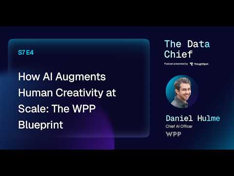 How AI Augments Human Creativity at Scale: The WPP Blueprint