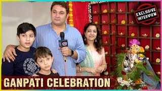 Rajesh Kumar Singh Aka Roshes Ganpati Celebration With Family | Exclusive Interview video