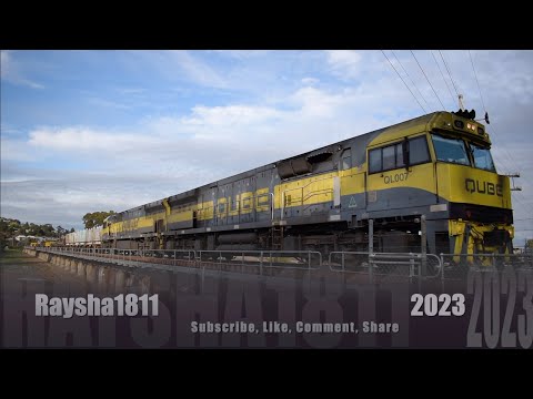 6MW7 - QL007-QL009 (Qube Steel) East Wagga Wagga NSW - Australian Trains by Raysha1811
